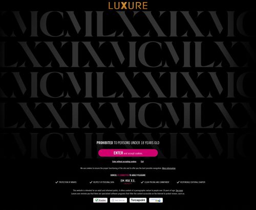 A Review Screenshot of Luxure